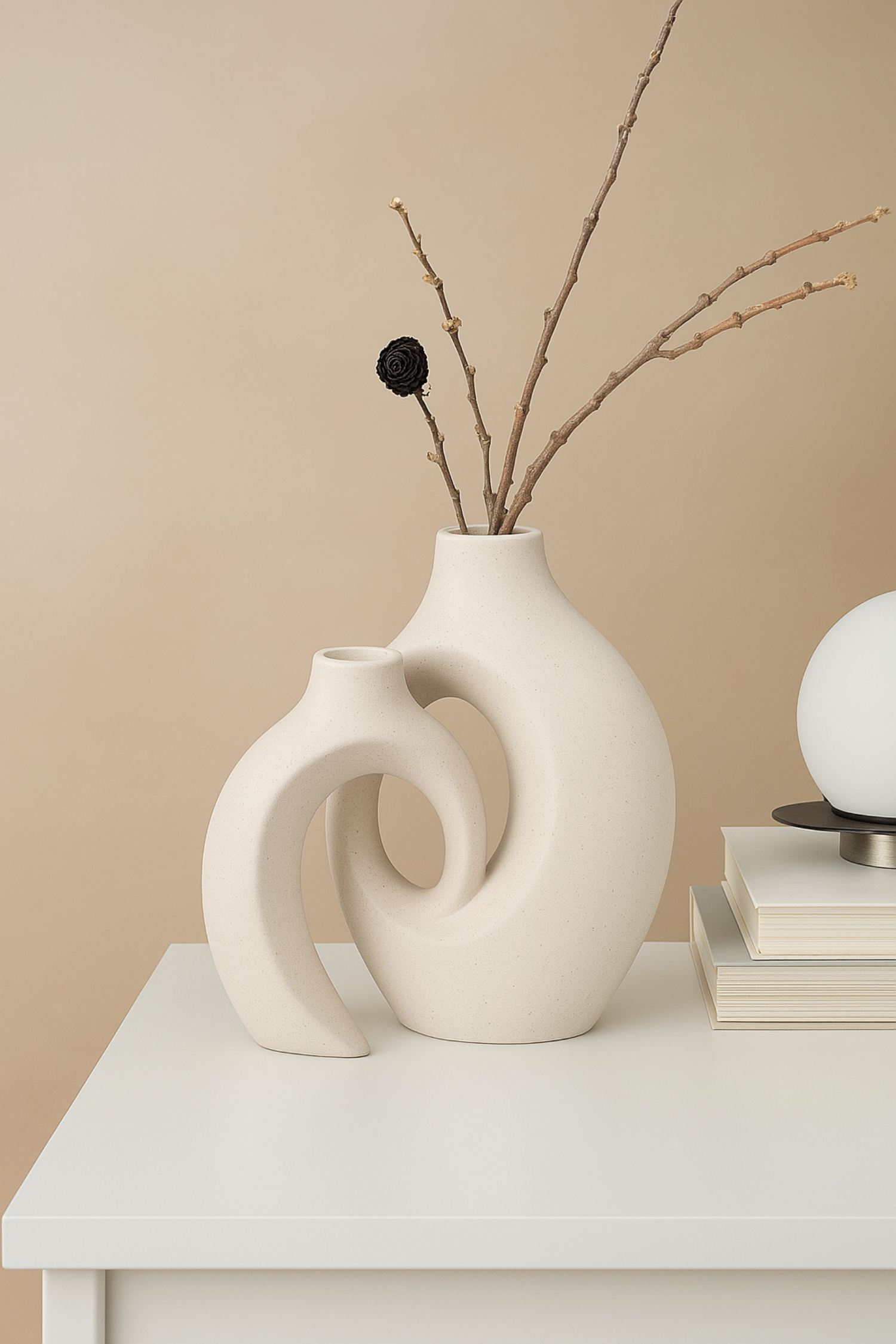 Elegant Keramik blomvas