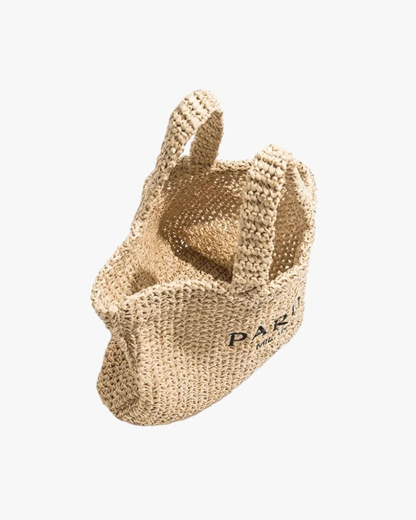 Lyxig Crochet beach bag