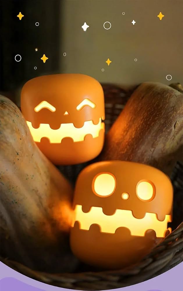 Moody Halloween Led lykta