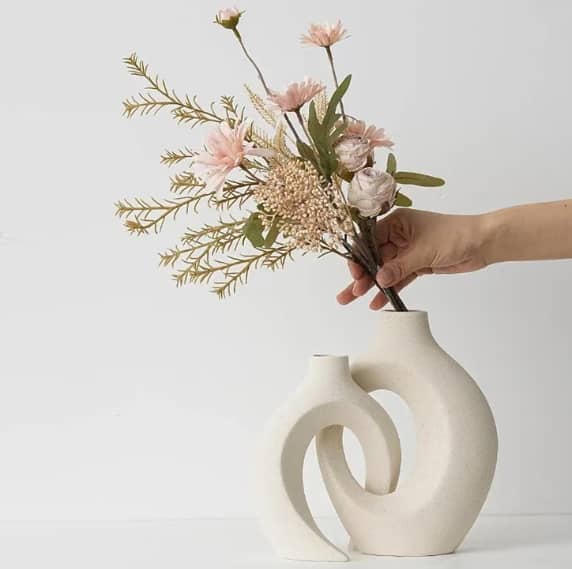 Elegant Keramik blomvas