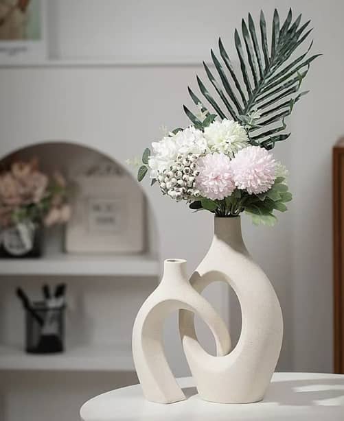 Elegant Keramik blomvas