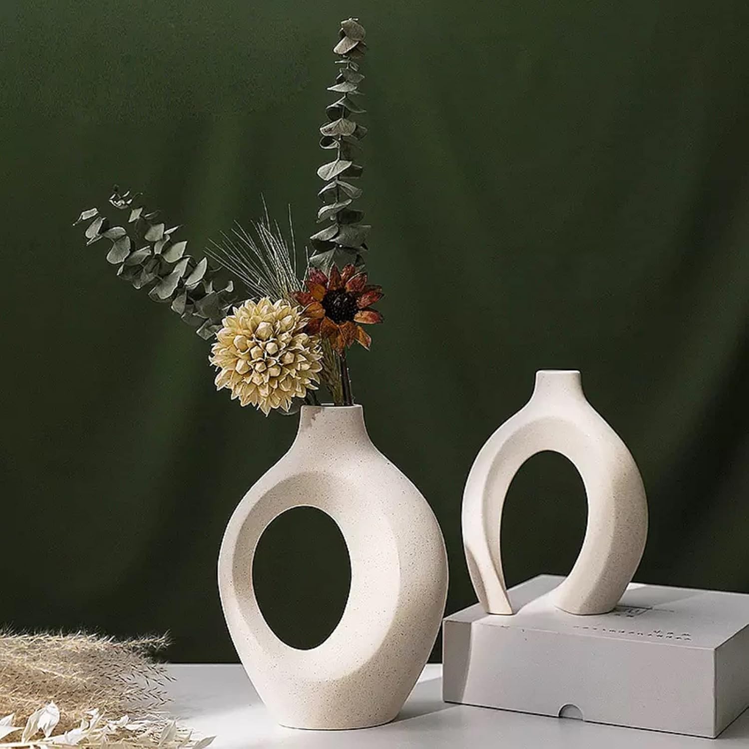 Elegant Keramik blomvas